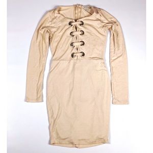 CHARLOTTE RUSSE LONG SLEEVE DRESS